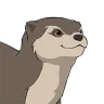 Otter-Kostüm „ARK: The Animated Series“ (Aaa-Paket)