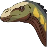 Disfraz de Iguanodon 'ARK: La serie animada'