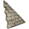 Stone Sloped Wall
