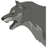 Disfraz de Lobo Gigante 'ARK: La serie animada'