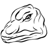 Chibi-Skeletal Brontosaurus