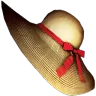 Cappello estivo di paglia a tesa morbida