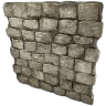 Stone Wall, Doorways & Windowframe
