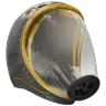 Casco della tuta anti radiazioni