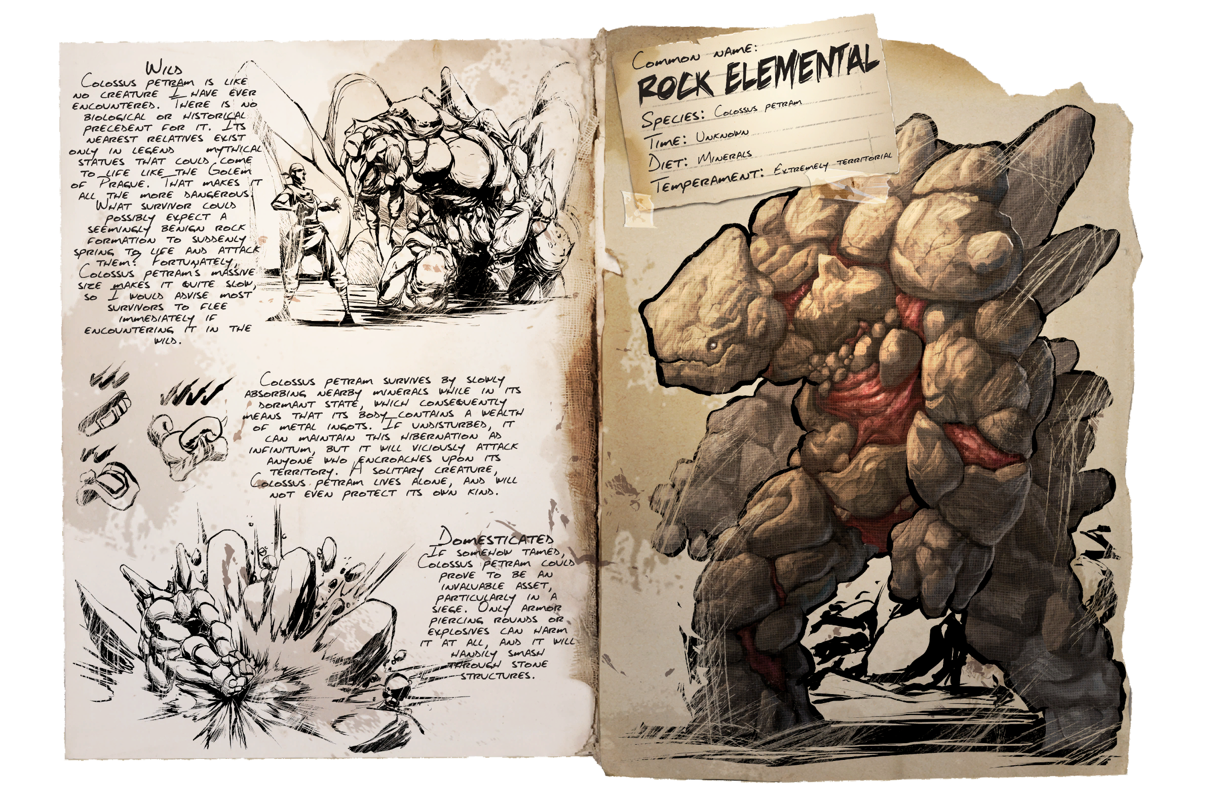 Rock Elemental Dossier