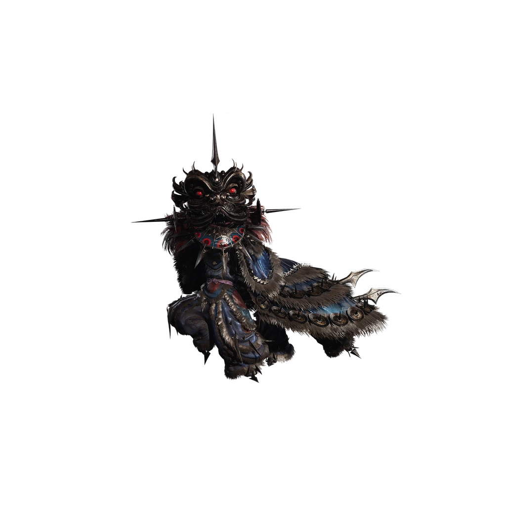 Flame, the Mask-Bound Lion Dance Grandmaster