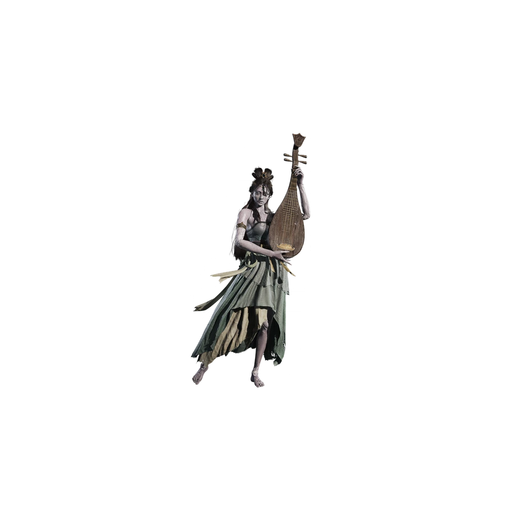 Yuzan, No. 3 Musician Puppet