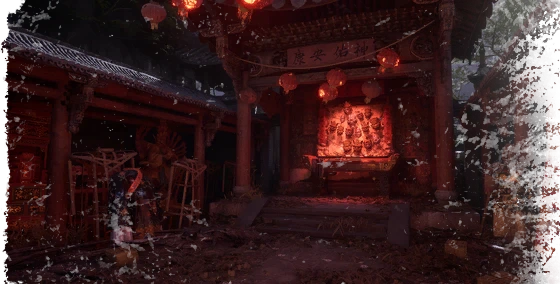 Nuo Mask Altar