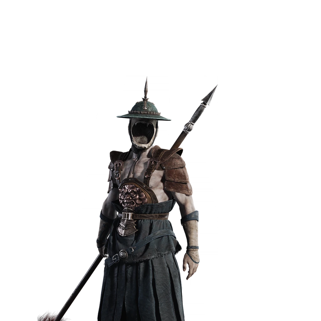 Faceless Spearman Captain