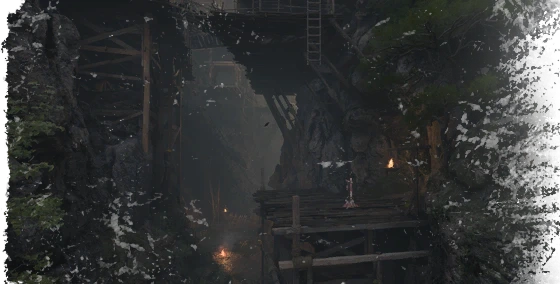 Cliffside Walkway Entrance