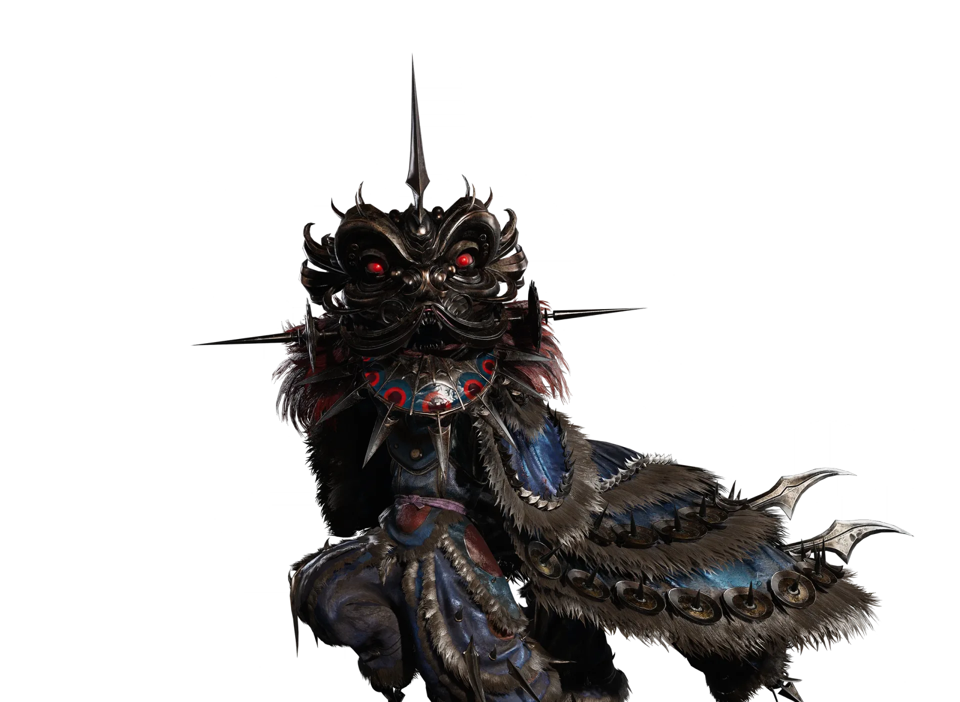 Flame, the Mask-Bound Lion Dance Grandmaster
