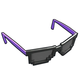 Lila Sonnenbrille