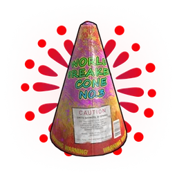 Red Volcano Firework