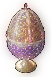 Rustigé Egg - Amethyst