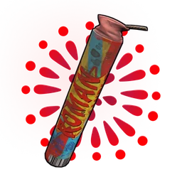 Red Roman Candle