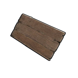 Kleines Holzschild