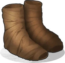 Burlap Shoes