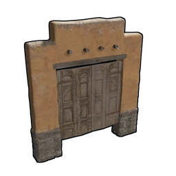 High External Adobe Gate