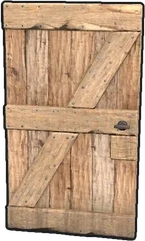 Puerta de madera