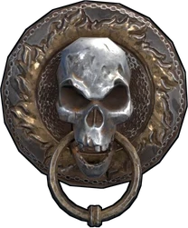 Aldaba de calavera
