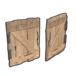 Holz Fensterläden