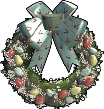 Easter Door Wreath