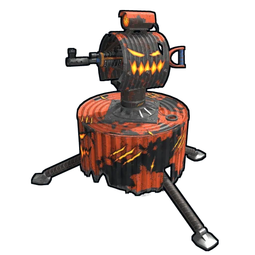 Evil Pumpkin Auto Turret