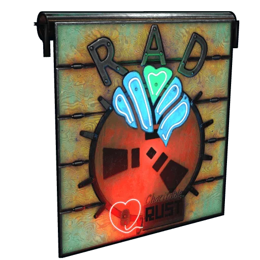 Charitable Rust 2020 Garage Door
