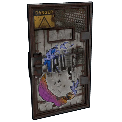 Trust in Rust Armored Door