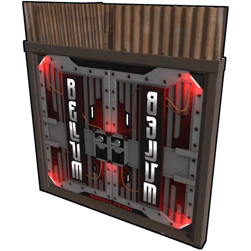 Bellum - Sheet Metal Double Door