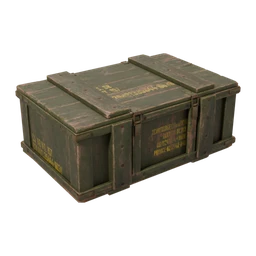 Train Wagon Military Crate