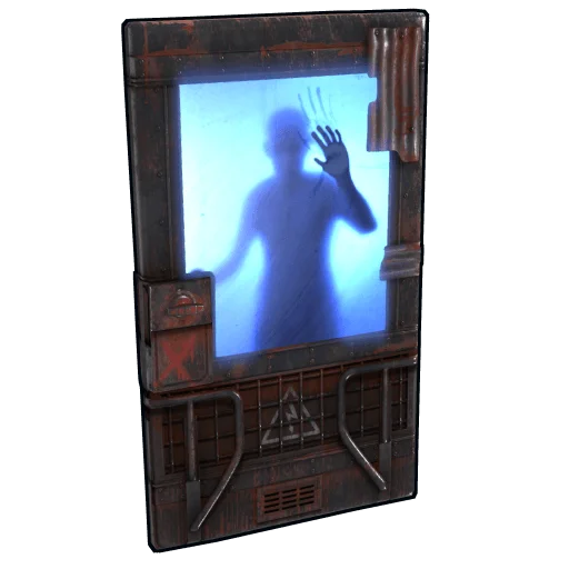 Trust in Rust Clone Metal Door