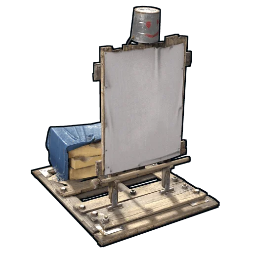 Paintable Reactive Target