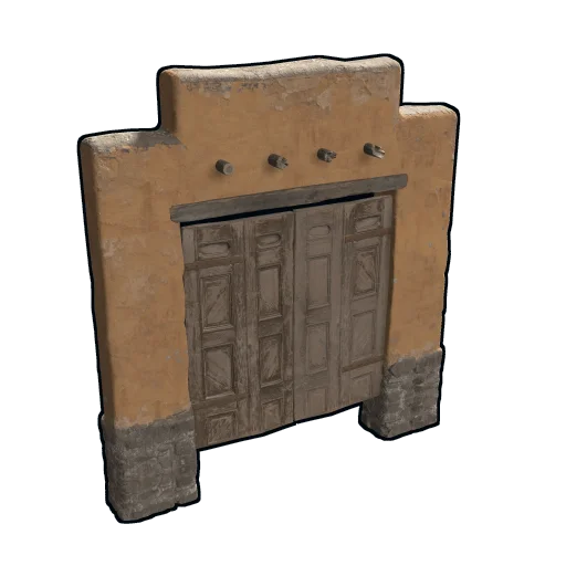 High External Adobe Gate