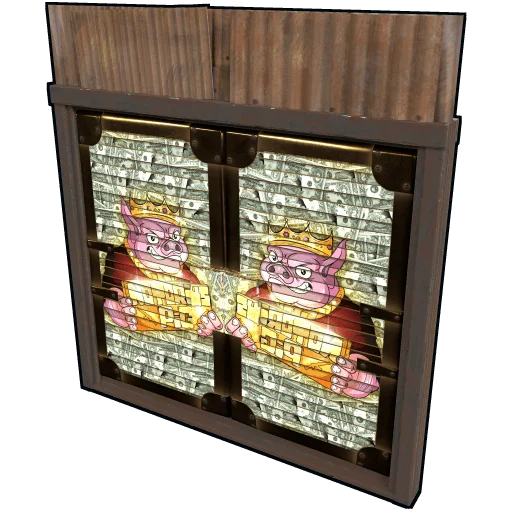 notoriuspig_ Sheet Metal Double Door