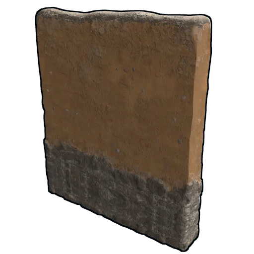 High External Adobe Wall
