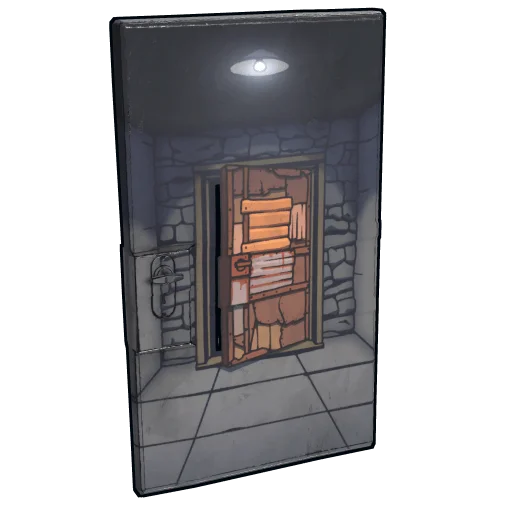Oldschool Metal Door
