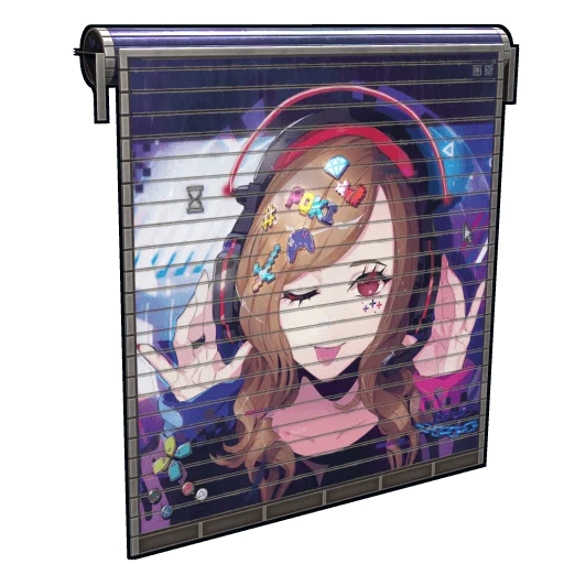 Pokimane Garage Door