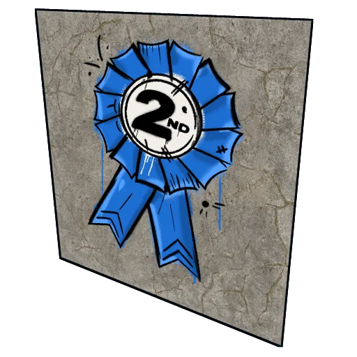 2nd Place Rosette