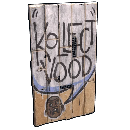 Oldschool Wooden Door