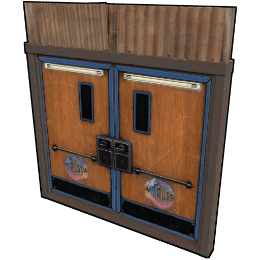 Trust in Rust Double Door