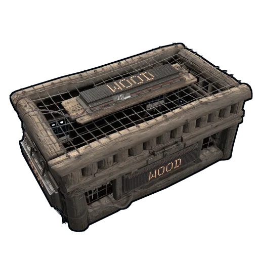 Wood Storage Box