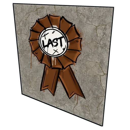 Last Place Rosette