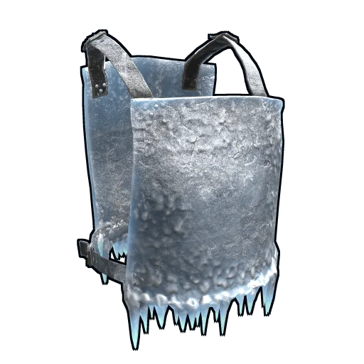 Ice Metal Chest Plate