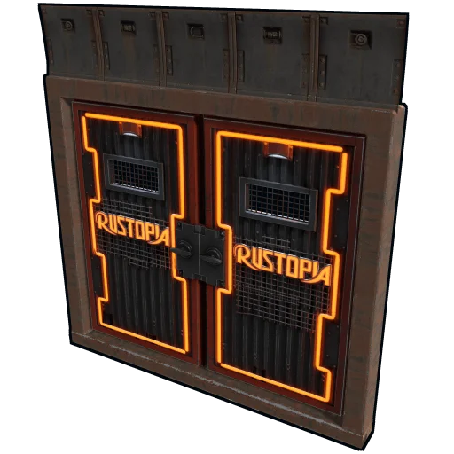 Rustopia Armored Double Door