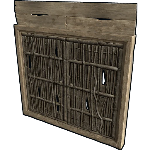 Twig Rivals Wooden Double Door