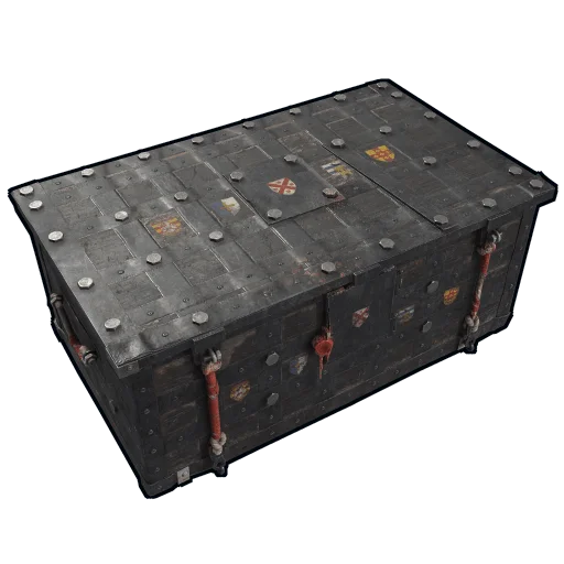 Medieval Large Wood Box