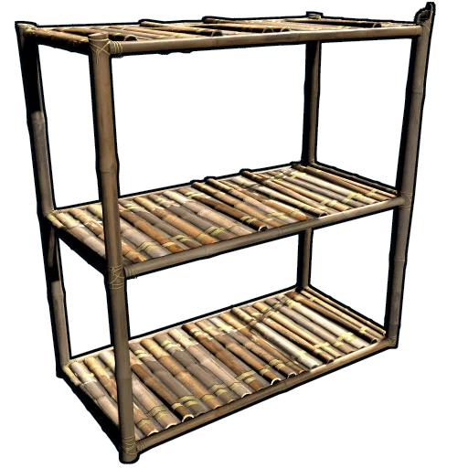 Bamboo Salvaged Shelves