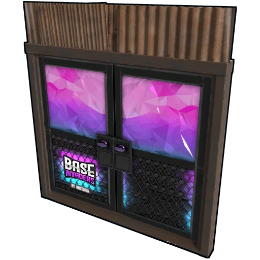 Base Invaders Double Door