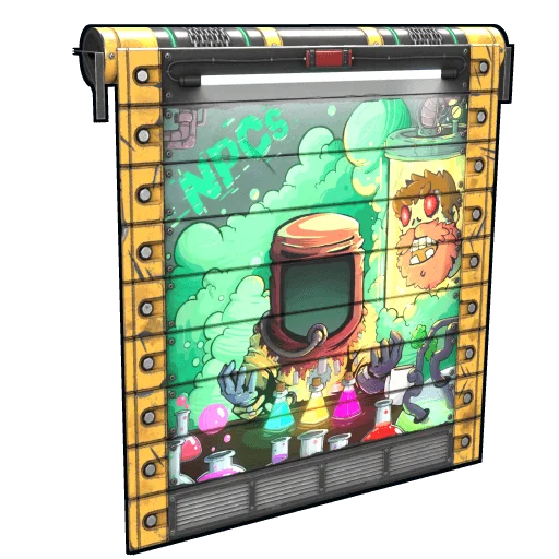 GingerBeardie Garage Door